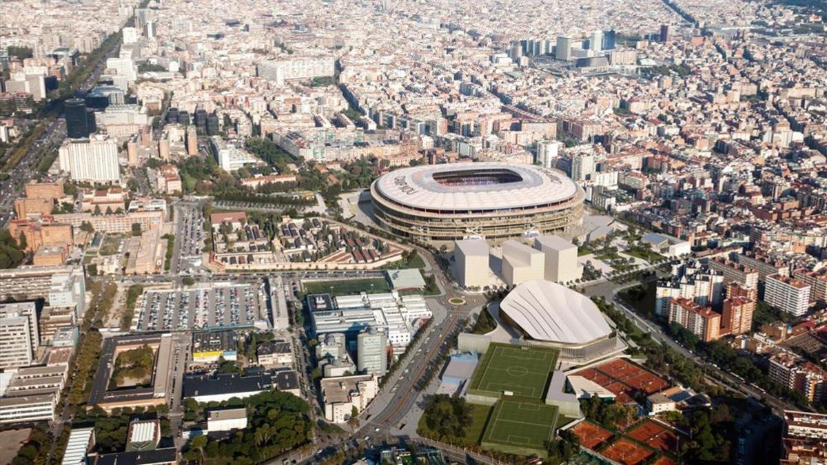 El nuevo Palau formará parte del 'Espai Barça'