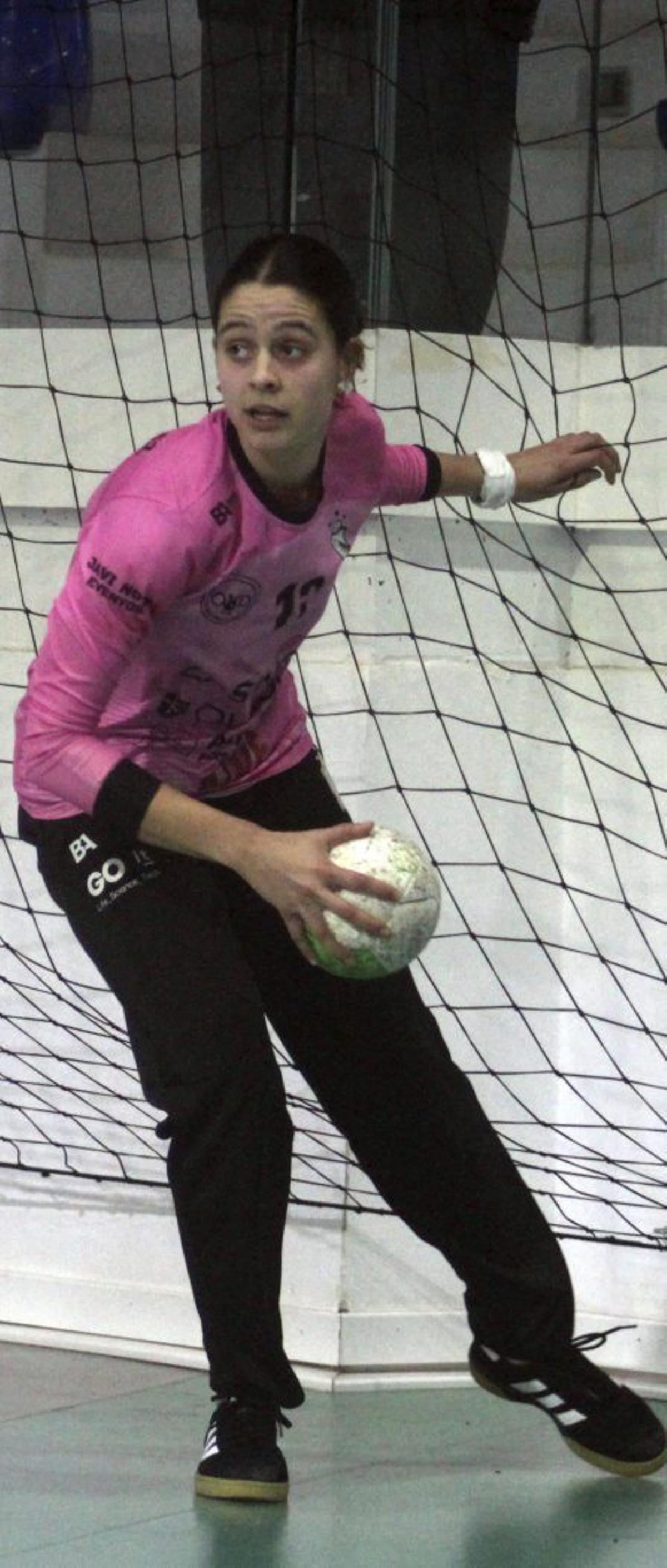 Aida Fernández, portera de las Lobas.