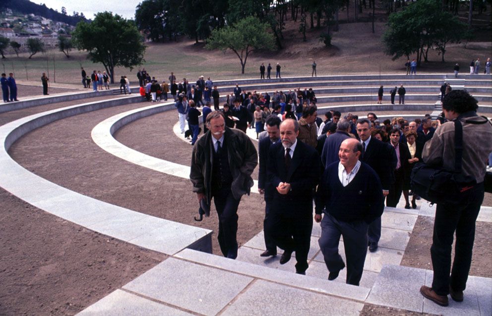 El parque de A Riouxa, en imágenes tomadas en distintos momentos