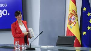 La ministra de Política Territorial y portavoz del Gobierno en funciones, Isabel Rodríguez.