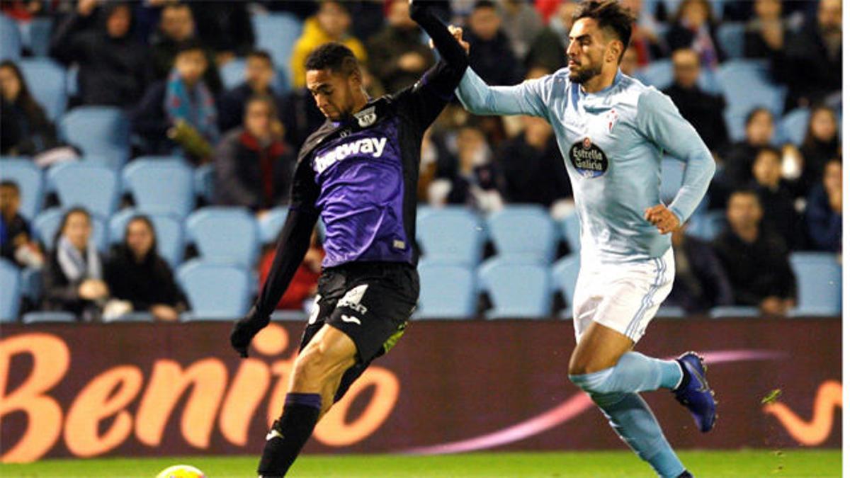 Cuellar salvó al Leganés de la derrota en Balaídos