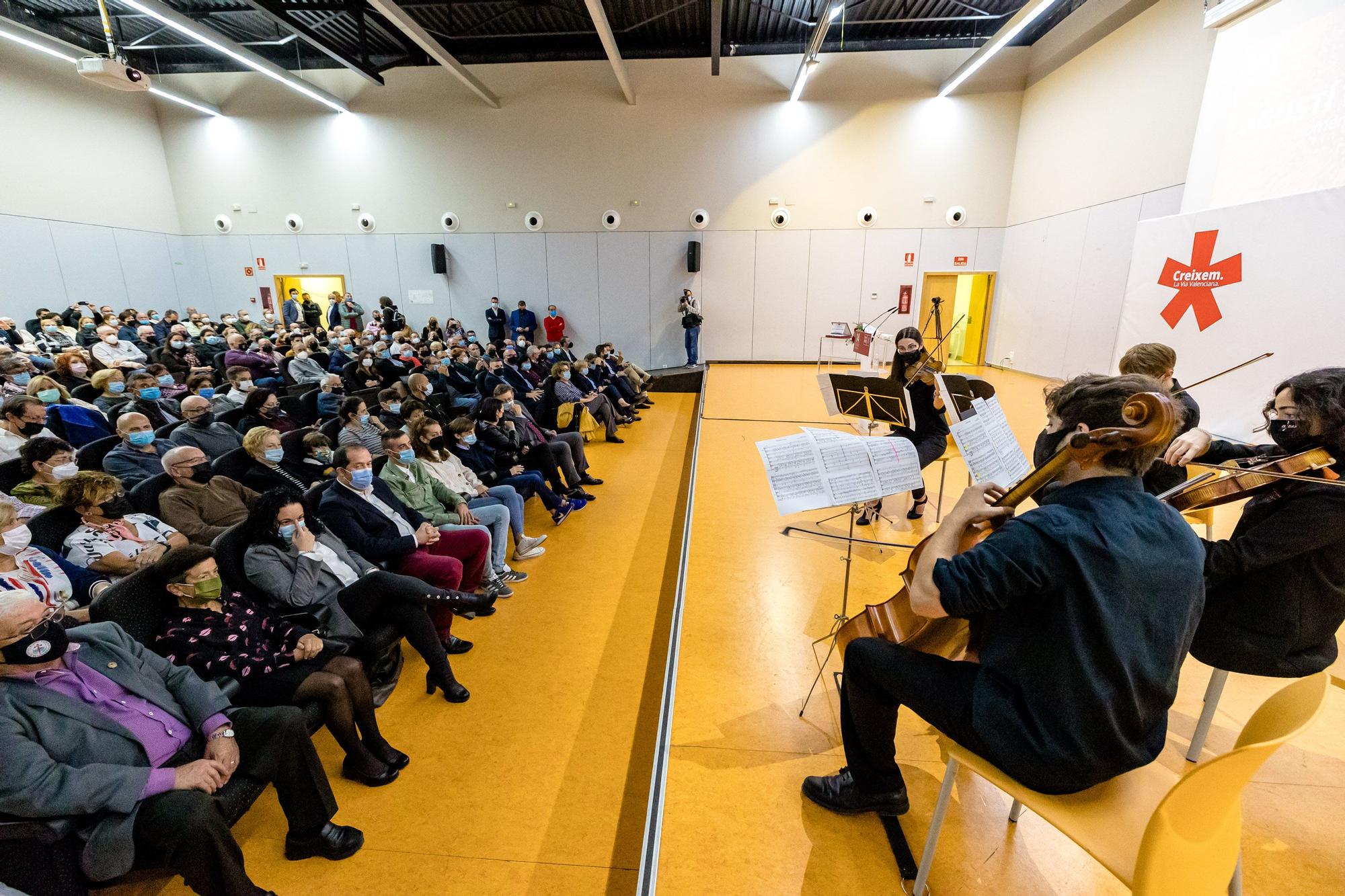 Homenaje al exalcalde de Benidorm Agustín Navarro