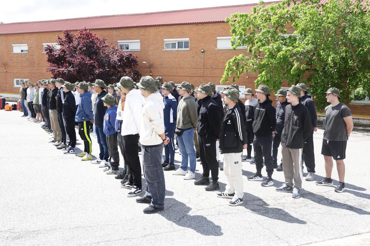 Así ha sido la llegada de nuevos soldados al Cefot de Cáceres