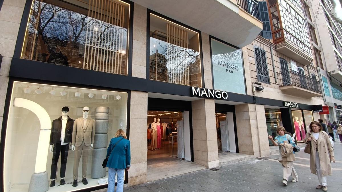 Así es la nueva tienda de Mango de Alexandre Rosselló tras una gran reforma