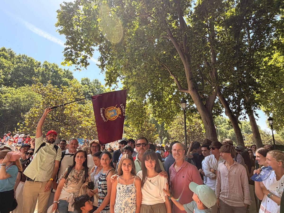 Los murcianos arropan al Papa León XIV en la jornada del domingo