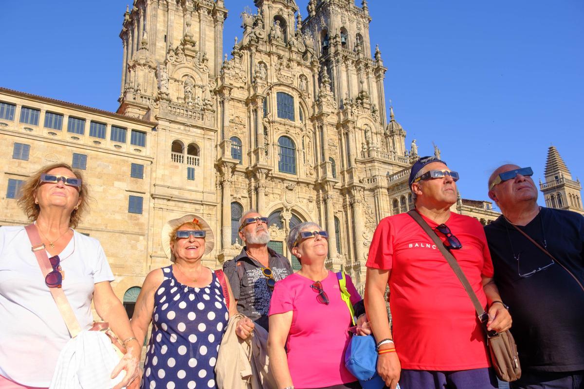 Las mejores imágenes del eclipse desde Santiago Las mejores imágenes del eclipse desde Santiago