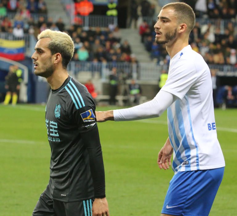 El conjunto del Gato Romero cae, de nuevo, ante el conjunto vasco en el debut del técnico uruguayo en La Rosaleda