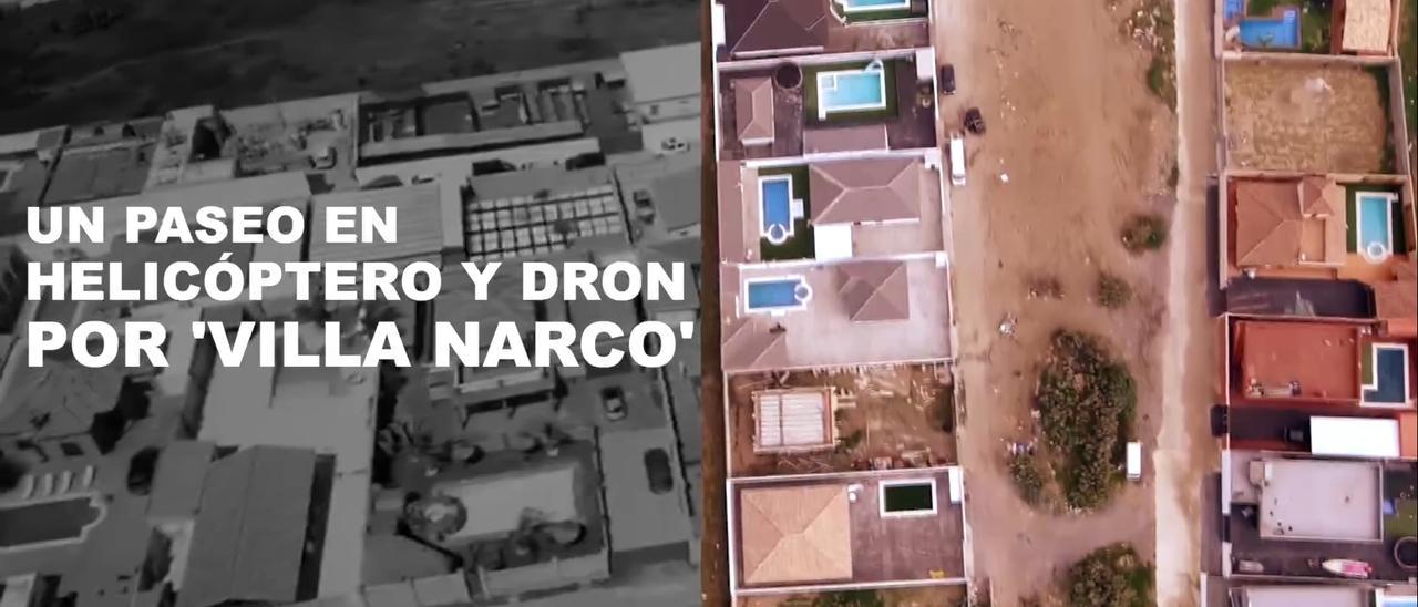 Viaje a 'VillaNarco': más de cien chalets ilegales con piscinas, un elefante y zulos para droga y dinero