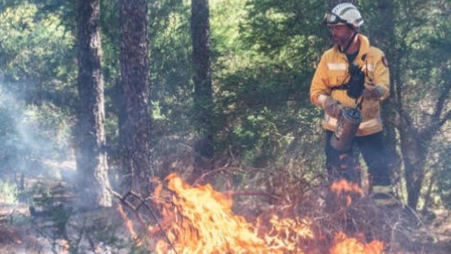 Campaña contra incendios en Canarias