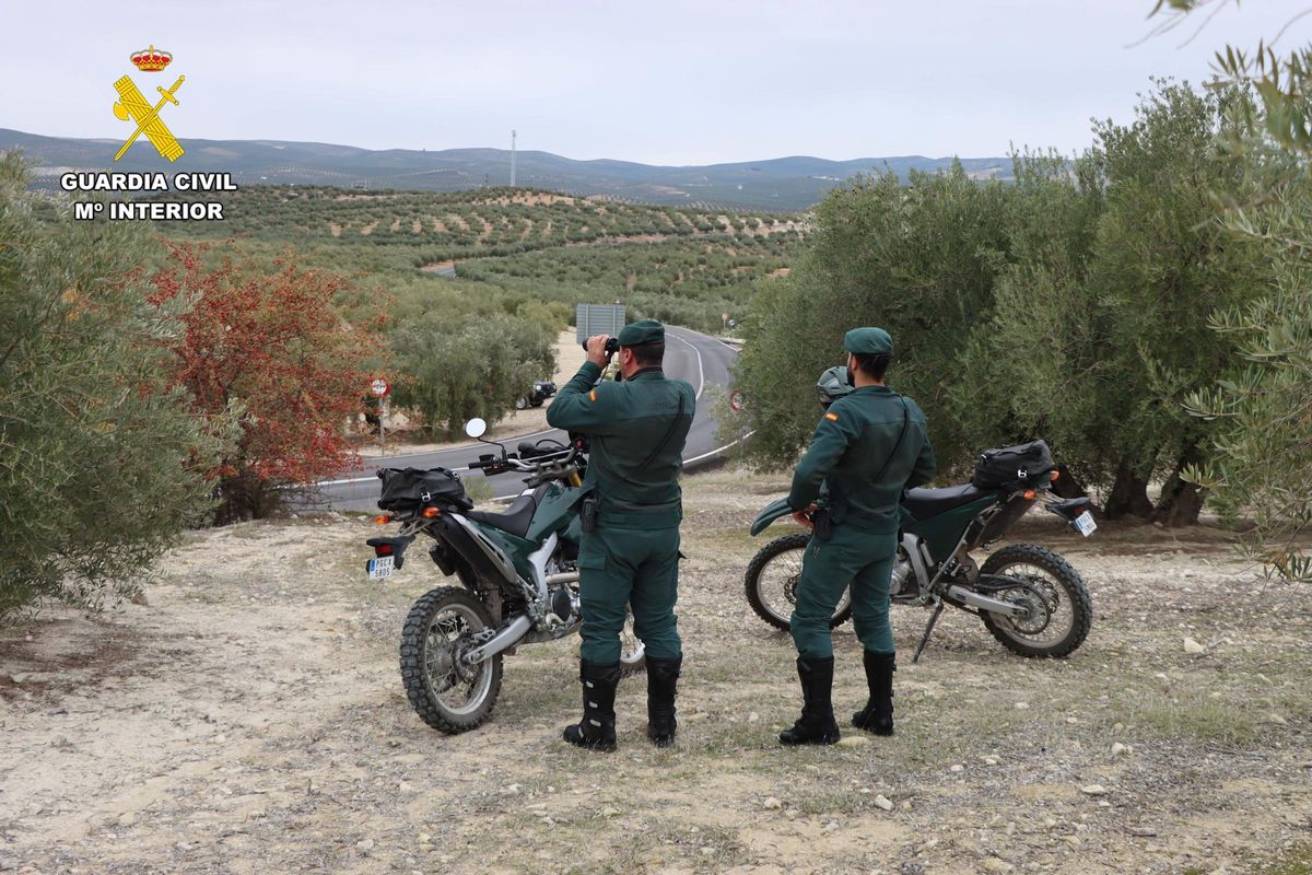 Una patrulla del Seprona en la provincia de Córdoba.