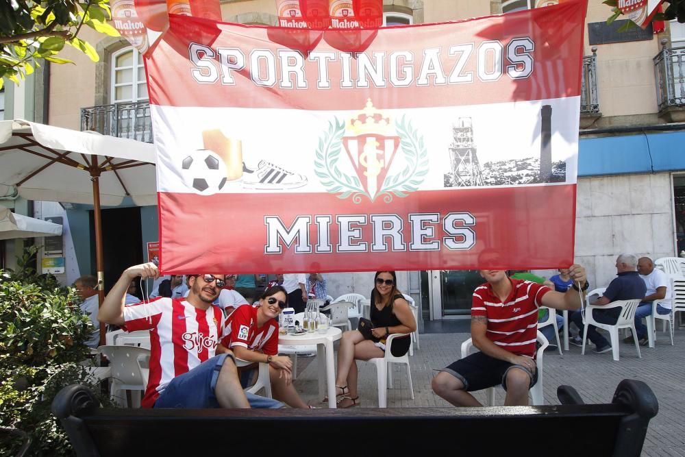 Día de las peñas del Sporting