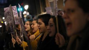 Protestas ante la sentencia a ’la Manada’.