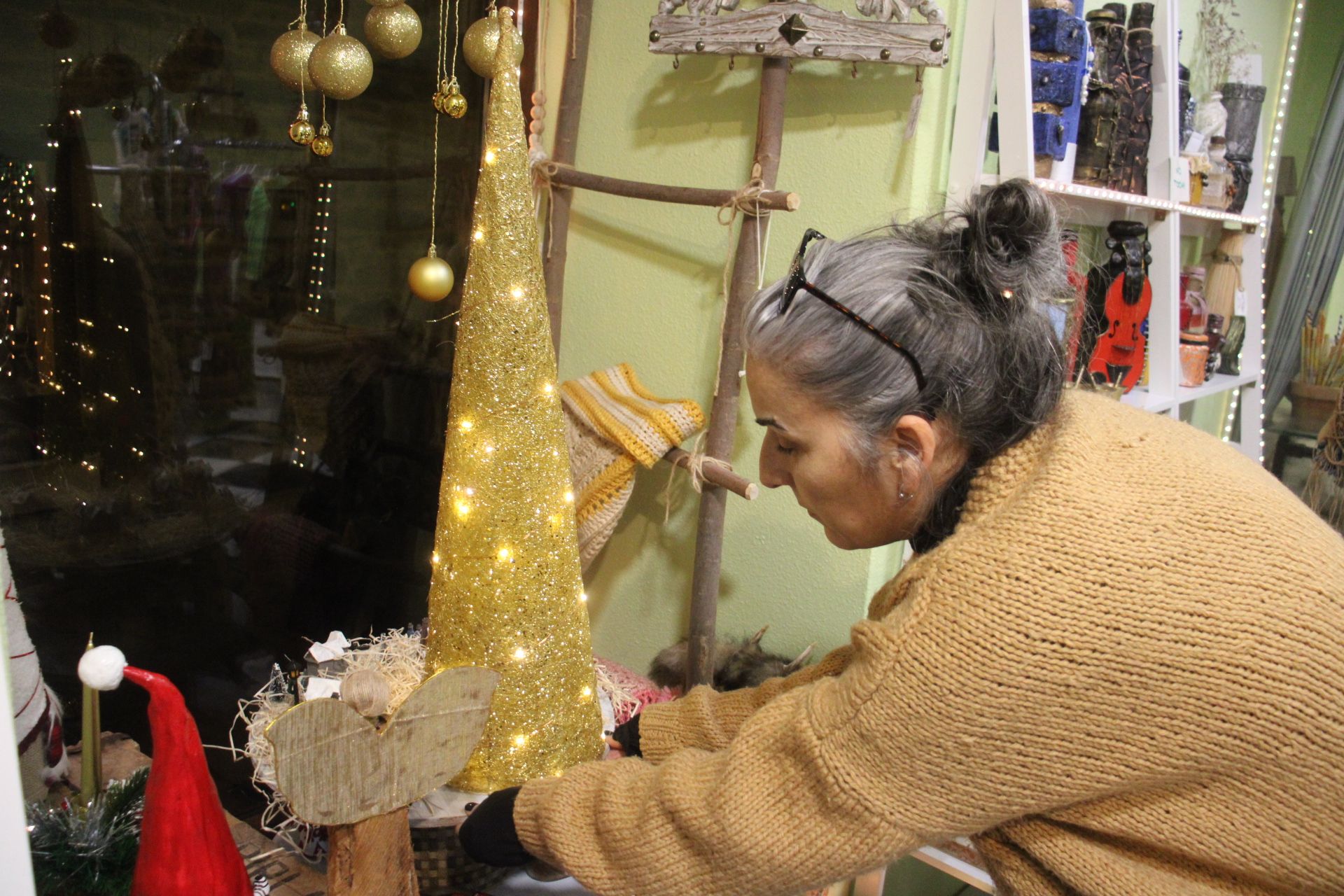 GALERÍA | Encendido del alumbrado navideño en Puebla de Sanabria
