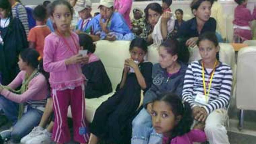 135 niños saharauis llegan a Extremadura