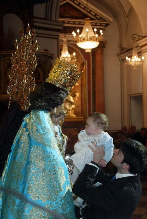 Retrospectiva de los primeros Besamanos a la Virgen de los Desamparados