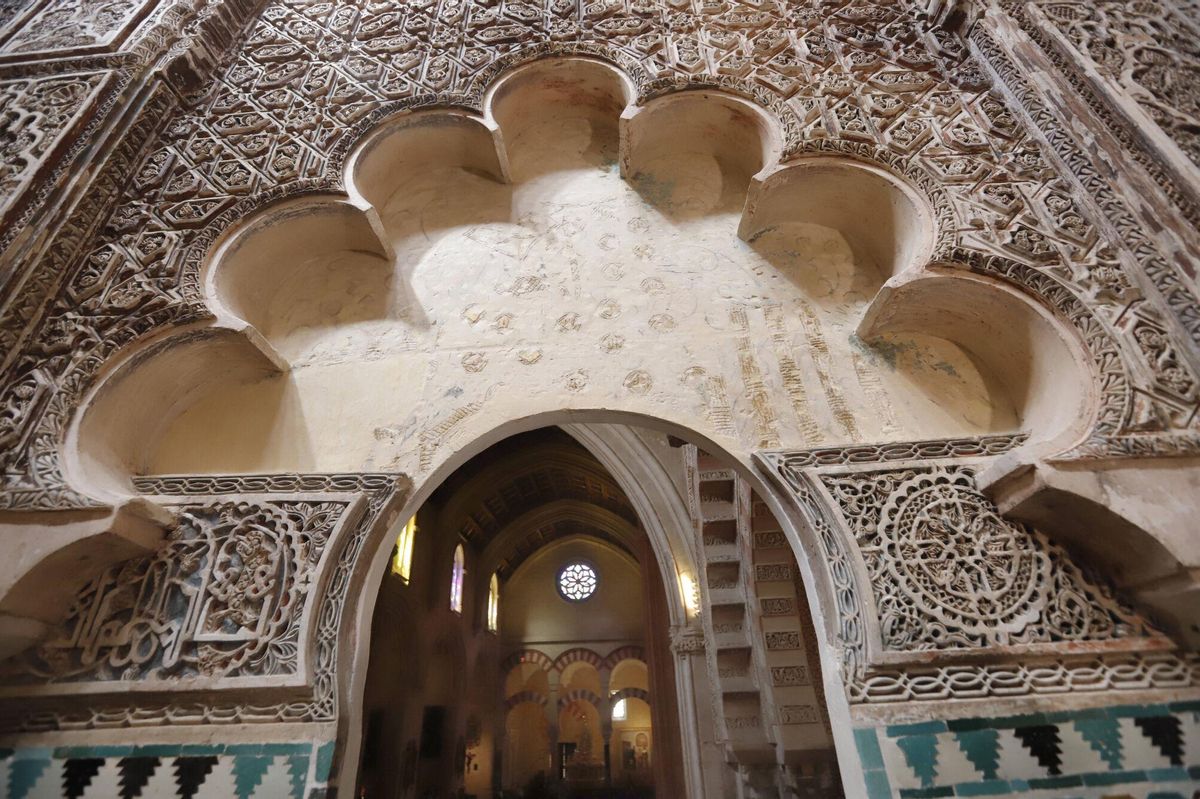 Córdoba A.J.González Obras trabajos de restauración de la Capilla Real o de San Fernando o de los Trastamara en la Mezquita Catedral