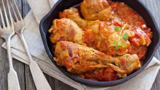 Pollo en pepitoria, una receta tradicional y muy sencilla