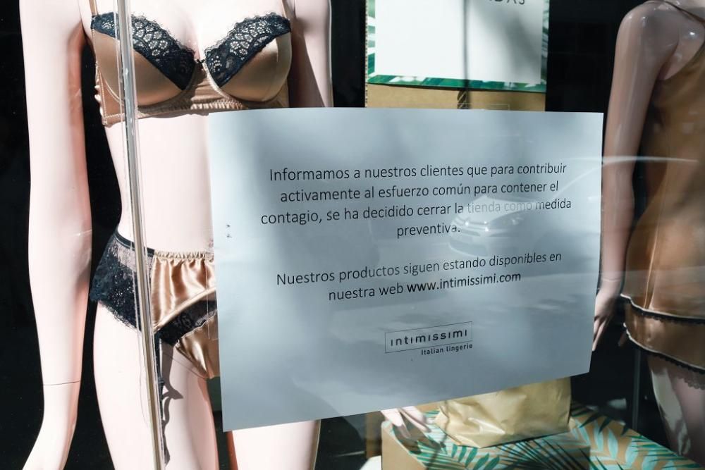 Murcia en su tercer domingo de confinamiento