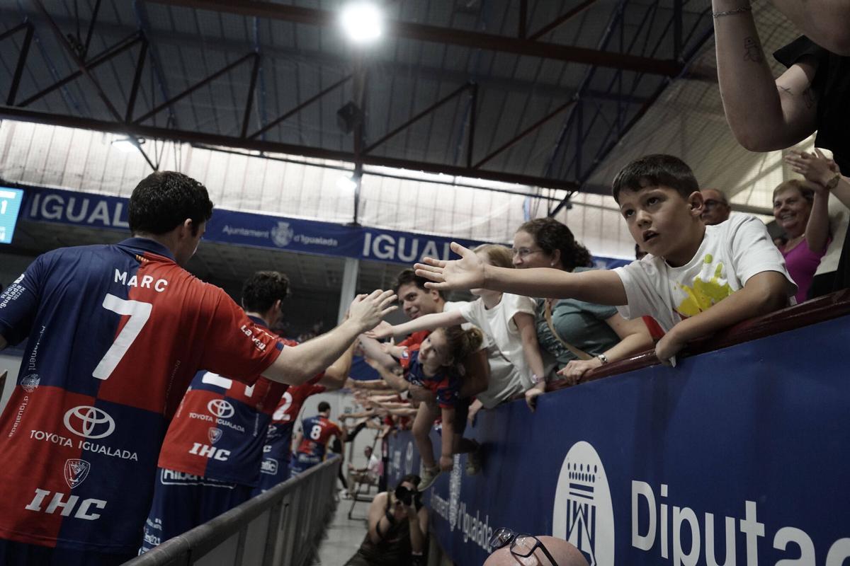 Imatges del quart partit Igualada Rigat - Barça Imatges del quart partit Igualada Rigat - Barça