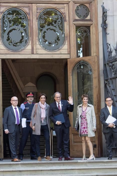 Quim Torra declara al TSJC