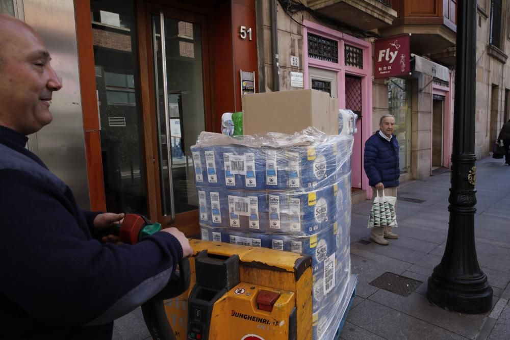 Así viven los asturianos el primer día de alarma