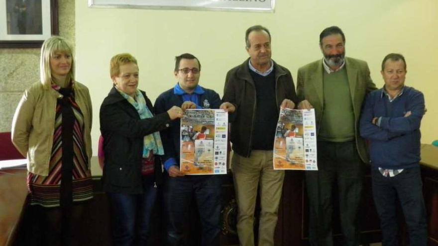 Acto de presentación de los Special Olympics, ayer en el Concello de O Carballiño.