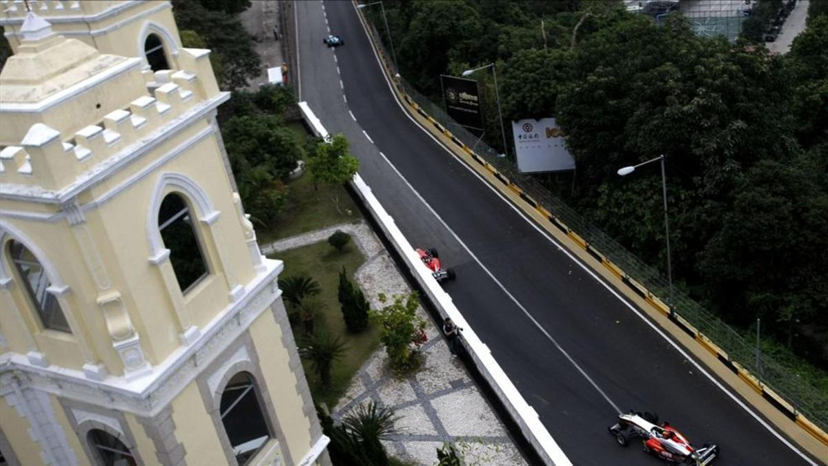 El espectacular circuito urbano de Macao