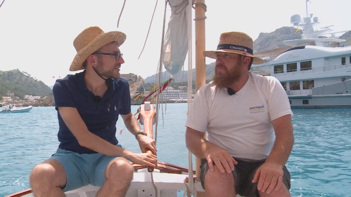 'Comando al sol' navegando por las aguas de Mallorca