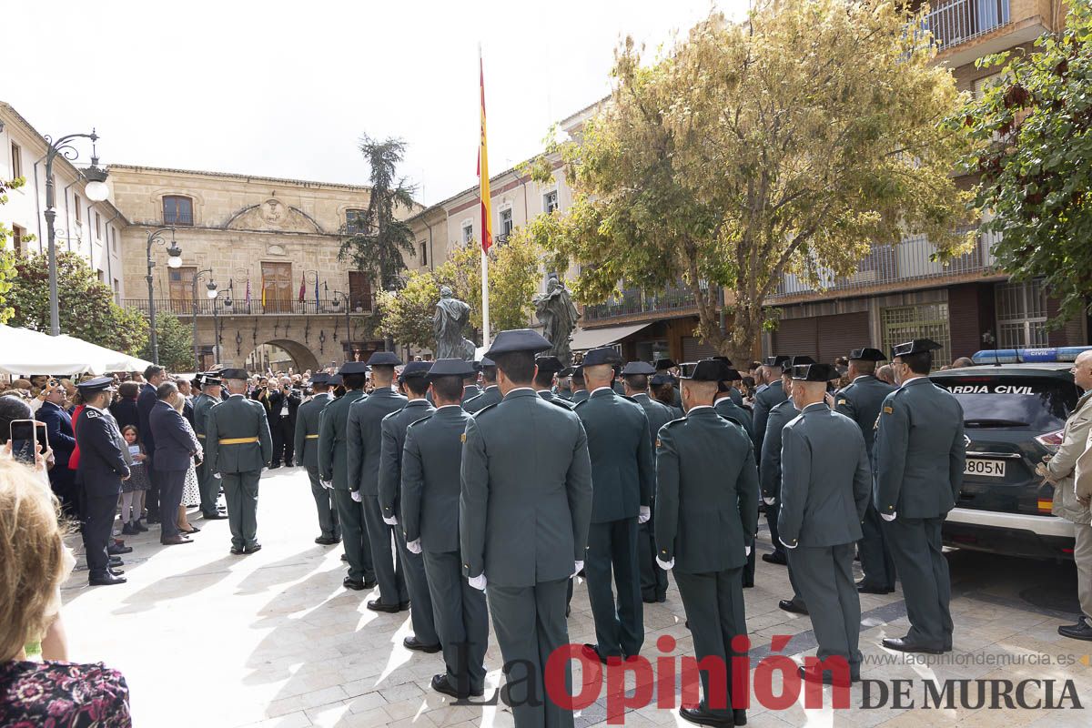 Así se ha vivido el día de la patrona de la Guardia Civil en Caravaca