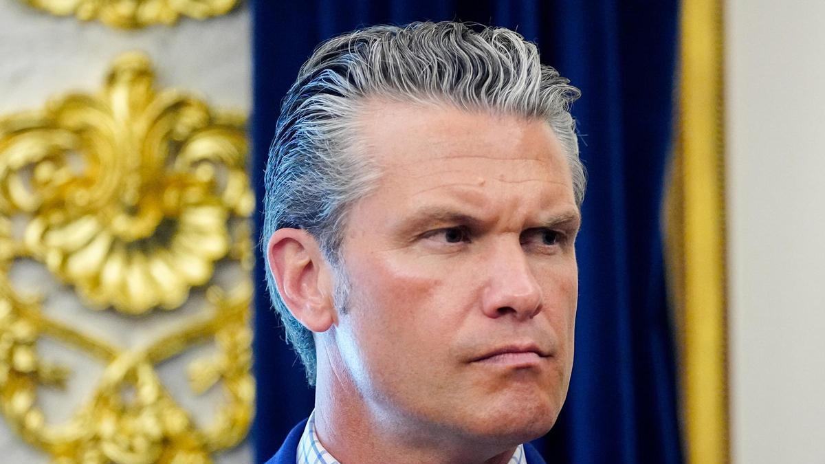 El secretario de Defensa de Estados Unidos, Pete Hegseth