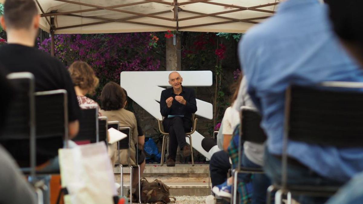 Josep Maria Esquirol ofreció ayer una clase magistral. |