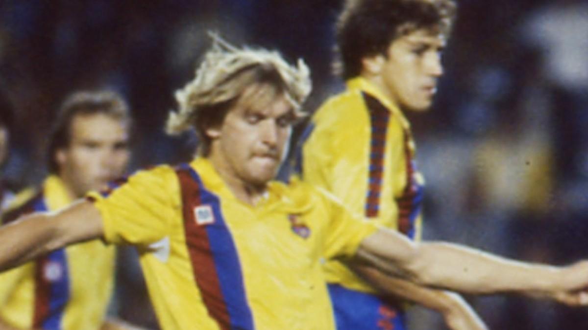 Schuster y Víctor Muñoz fueron compañeros en el Barça