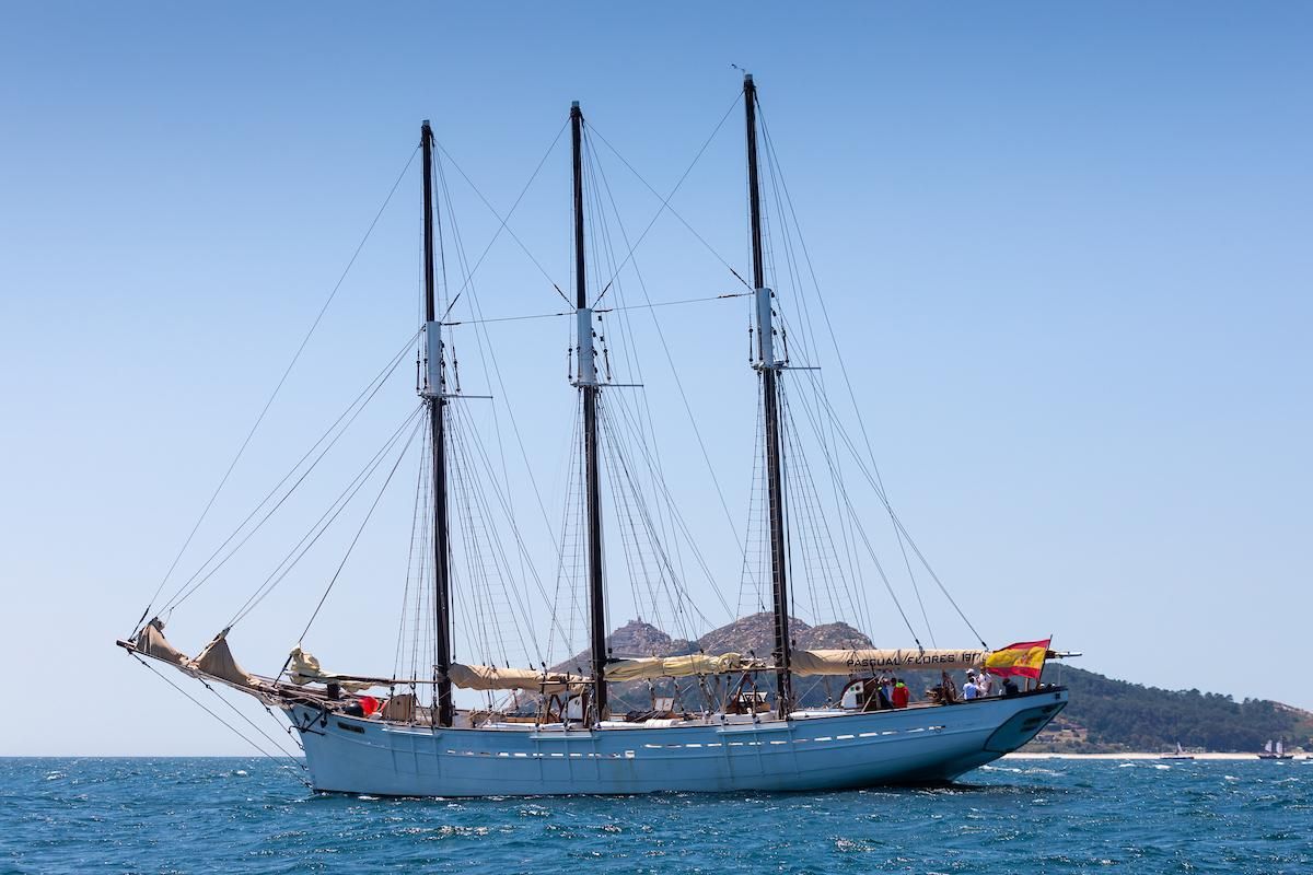 La Iacobus Maris arriba en Vigo