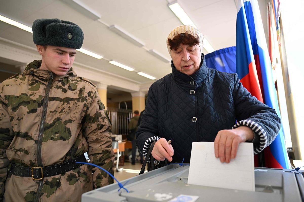 Primera jornada electoral de las elecciones presidenciales rusas