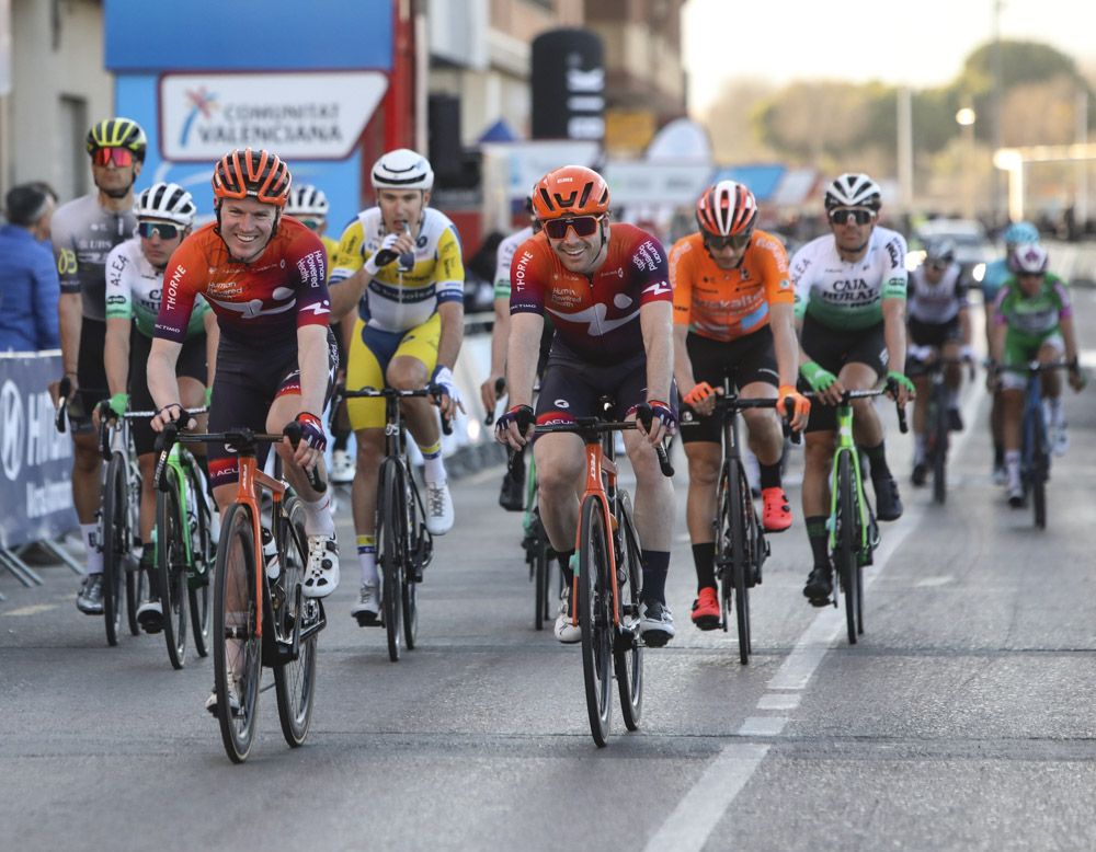 Llegada a Sagunt de la tercera etapa de la Volta Ciclista a la
