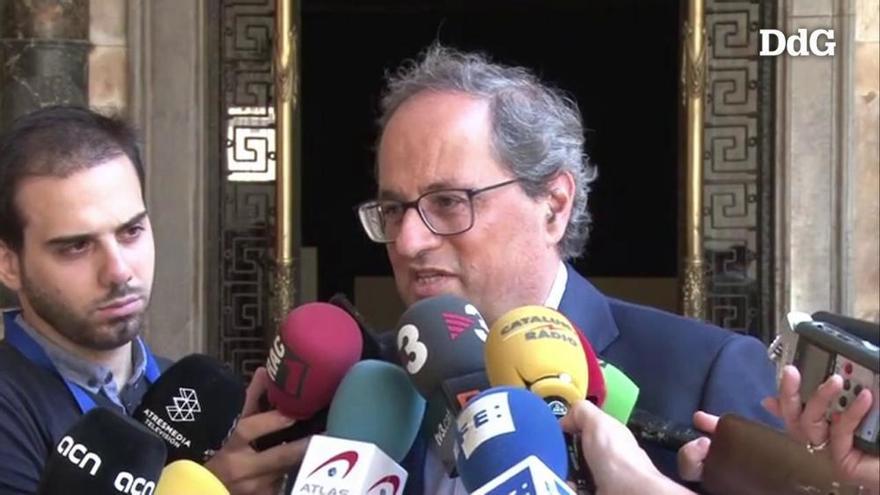 Quim Torra es nega a pagar multes a la Junta Electoral perquè és un òrgan "censor i repressor"