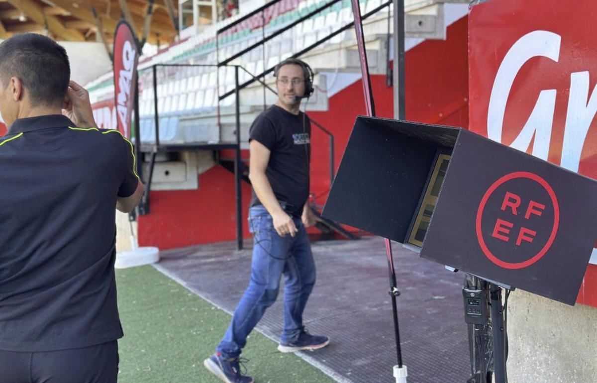 El «Football Video Support» , en el Ruta de la Plata. |                                                  ZCF