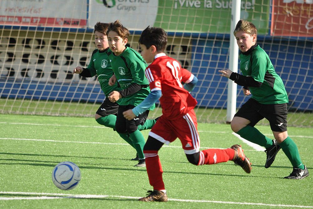 Fútbol base del fin de semana