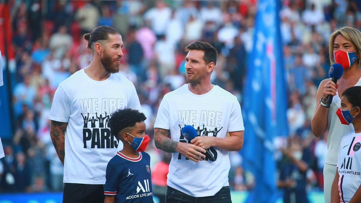 La presentación de los nuevos fichajes del PSG