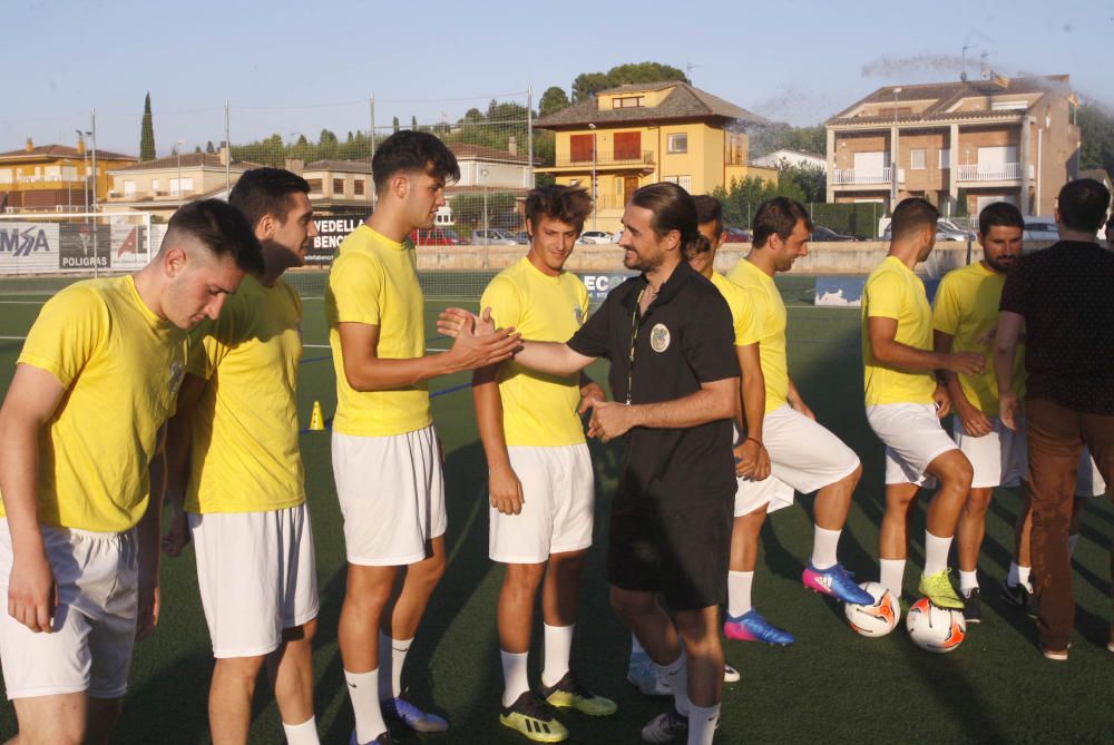 Primer entrenament del Banyoles de la pretemporada