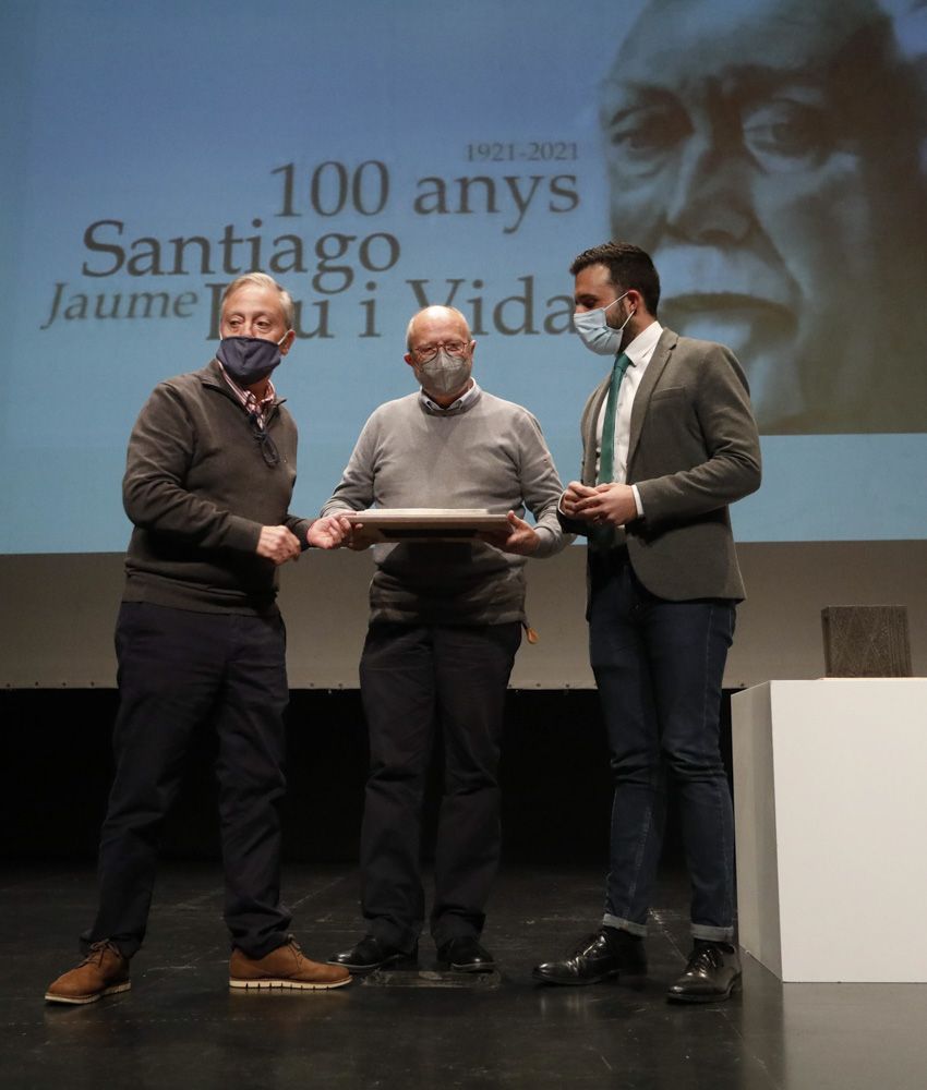 Homenaje a Santiago Bru i Vidal, dentro de los actos para conmemorar el centenario de su nacimiento.