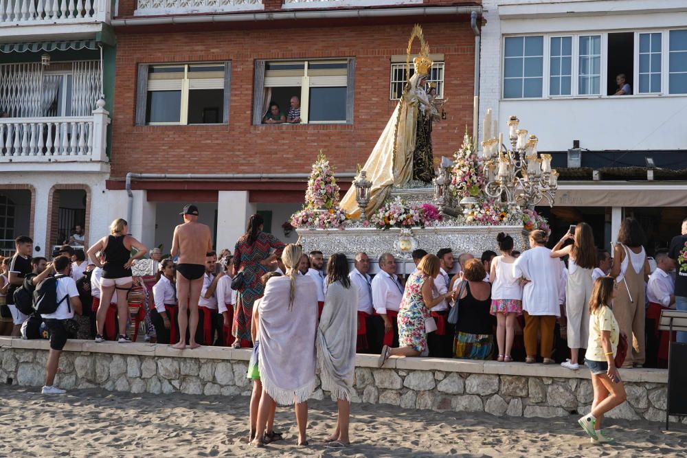 La Virgen del Carmen, en Pedregalejo