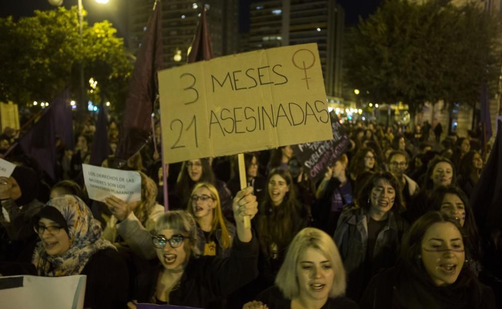 Manifestación del Dia de la Dona en València