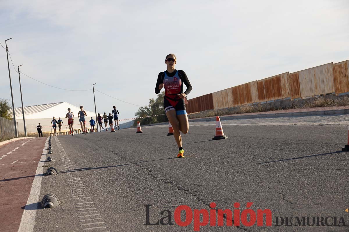 Campeonato Regional de Duatlón por relevos Súper Sprint en Calasparra (carrera a pie)