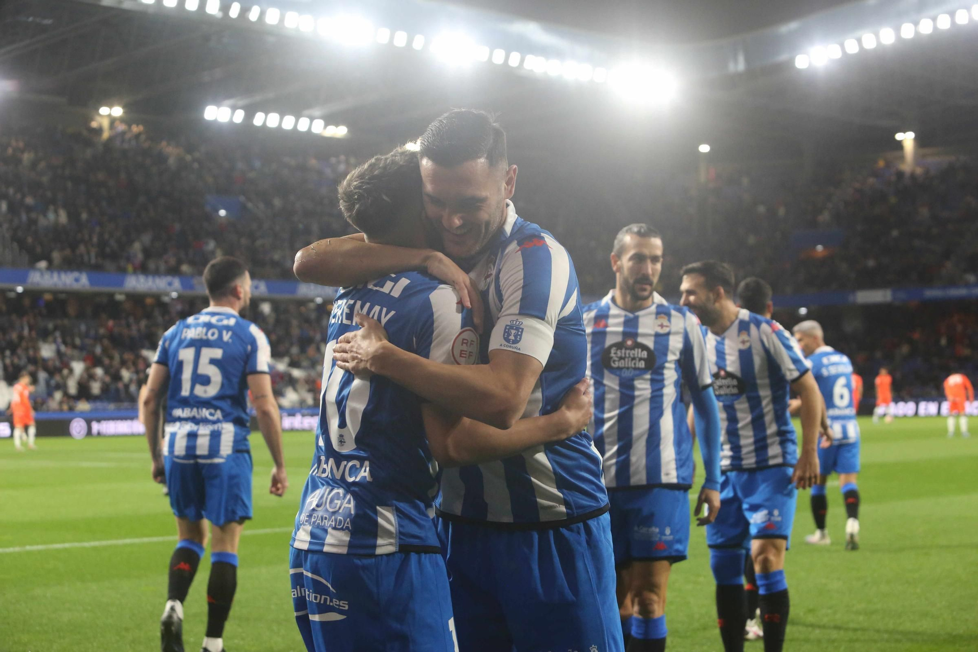 El Dépor gana en Riazor con doblete de Lucas a la Real Sociedad B (2-1)