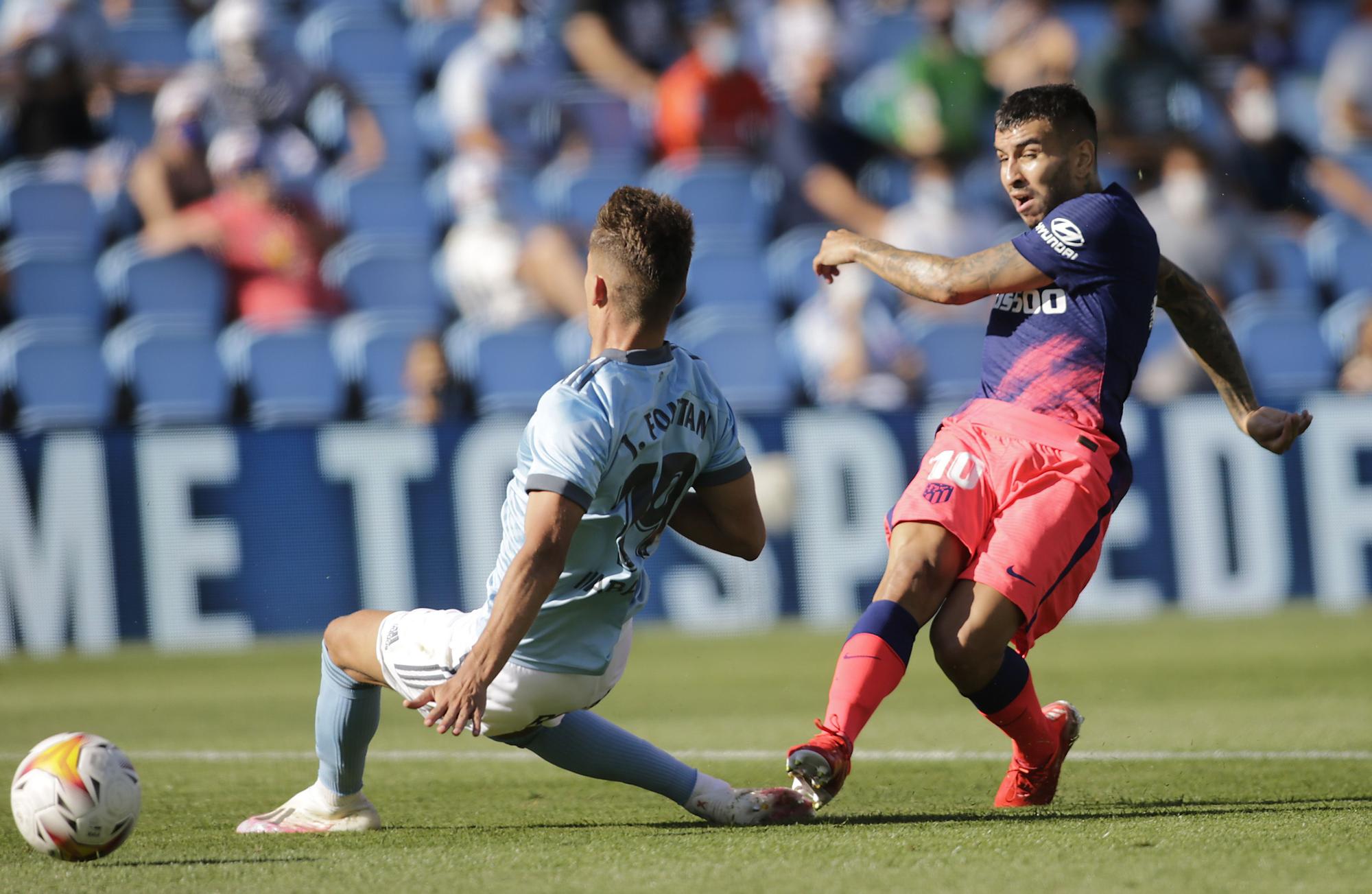 El Celta-Atlético, en imágenes