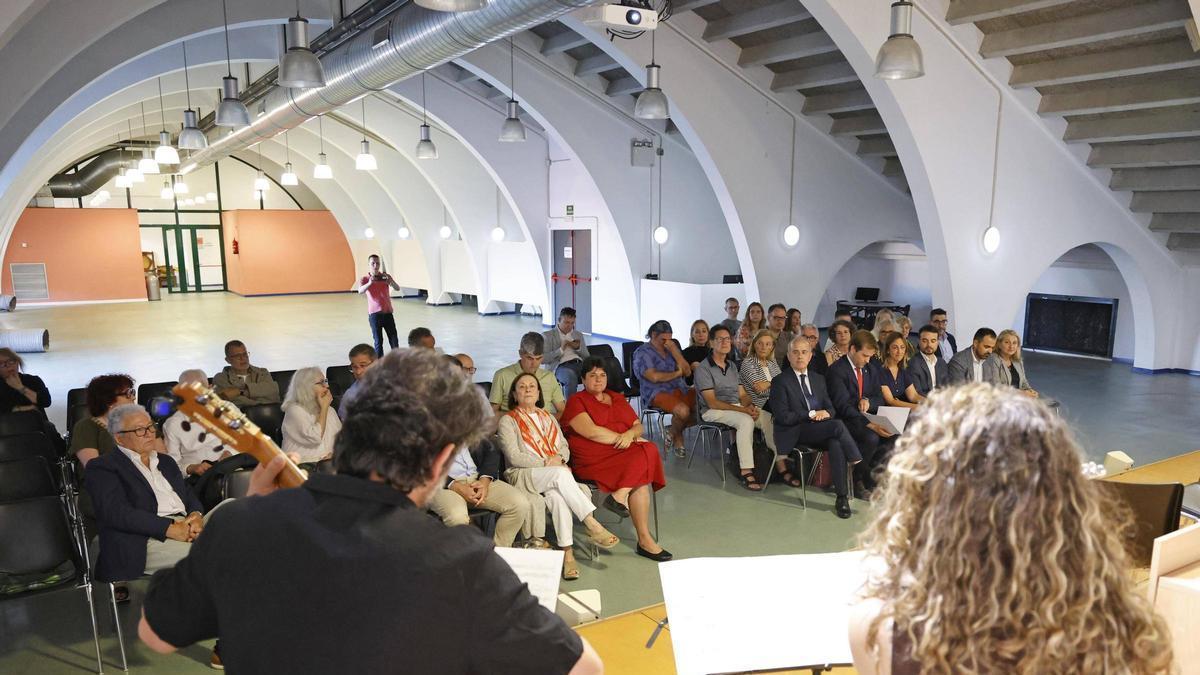 Un moment de l'acte d'aquest dijous.