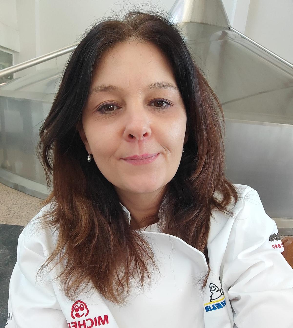 Rocío Martínez, jefa de cocina de Pementa Rosa, de Carballo.