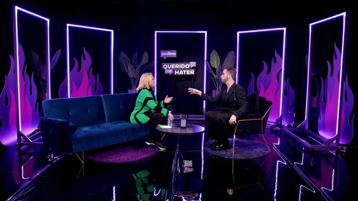 Belén Esteban y Malbert en el podcast 'Querido Hater'