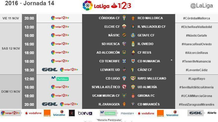 Contra el Mirandés, el domingo 13 de noviembre a las 20:00 horas en La Romareda